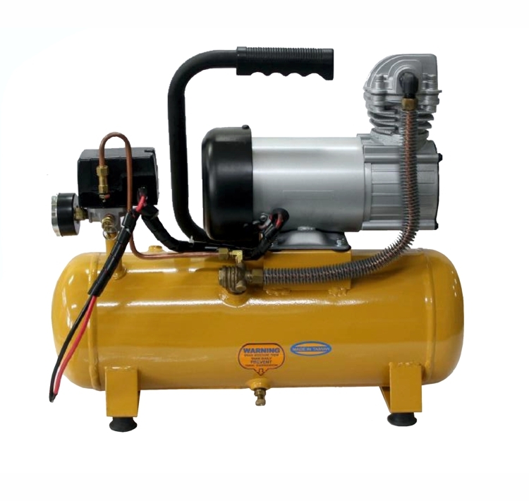 voor eeuwig punch Anoi 12 Volt Compressor with Yellow Tank - www.JaeEagle.com