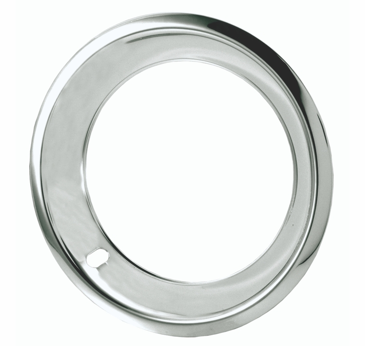 15 Deep Dish Chromed Stainless Steel Trim Ring - 3.25 Wide 