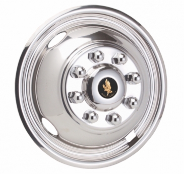 16_inch_8_Lug_4_Hand_Hole_For_2003-2004_F350_Polished_Stainless_Wheel_Simulators_Front_Set