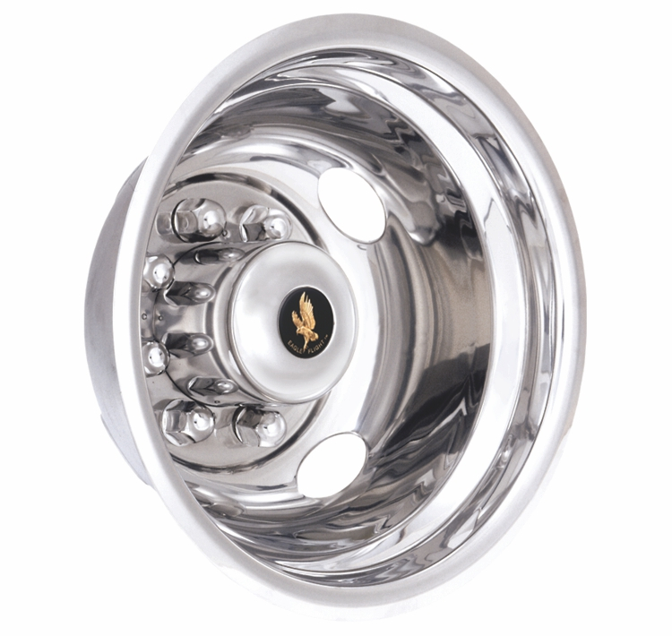 16_inch_8_Lug_4_Hand_Hole_For_2007-2020_Ford_E-450_Polished_Stainless_Wheel_Simulators_Rear_Set