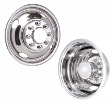 16_inch_4x4_8_Lug_4_Hand_Hole_Universal_Fit_Polished_Stainless_Wheel_Simulators_with_Under_Lug_Mounting_Set_of_4