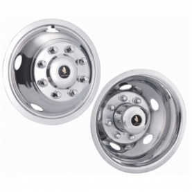 17" GMC Stainless Wheel Simulators