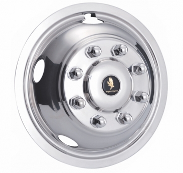 17_inch_8_Lug_5_Hand_Hole_For_2008-2010_Chevrolet_Silverado_3500_Polished_Stainless_Wheel_Simulators_Front_Set