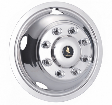17_inch_8_Lug_For_2011-2020_GMC_Sierra_3500_Polished_Stainless_Wheel_Simulators_Front_Set