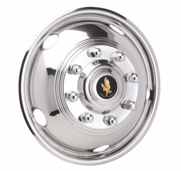 19.5_inch_8_Lug_5_Hand_Hole_For_1999-2002_Ford_F-550_Polished_Stainless_Wheel_Simulators_Front_Set