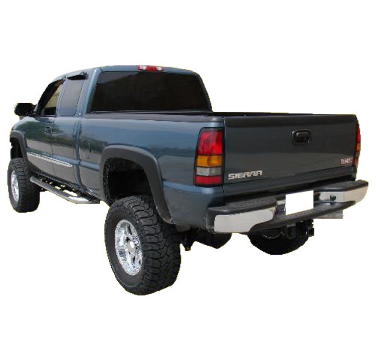 Grille4you Stainless Steel Fender Trim For 99-06 Chevy Silverado / GMC Sierra - 4-Piece Set, Mirror Polished