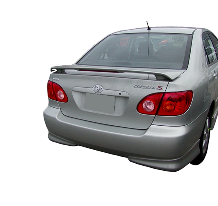 Spoiler King Trunk Lip Spoiler compatible with Toyota Corolla 2003-2008 244L