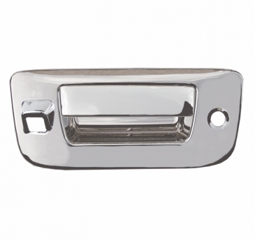 2007-2013_Chevrolet_Silverado_Chrome_ABS_Tail_Gate_Handle_Cover_With_BU_Camera