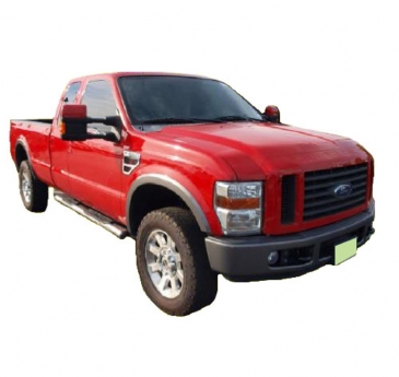 2008-2010_Ford_F-350_Fender_Flares_Smooth