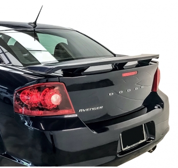 2008-2014 Dodge Avenger Factory Style 3 Post Rear Deck Spoiler