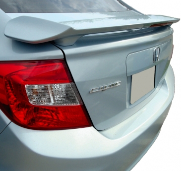 2012-2015 Honda Civic 4 Door Factory Style 2 Post Rear Deck Spoiler