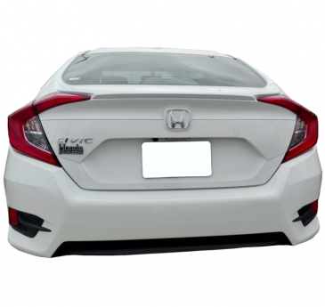 2016-2020 Honda Civic 4 Door Factory Style Flush Mount Rear Deck Spoiler