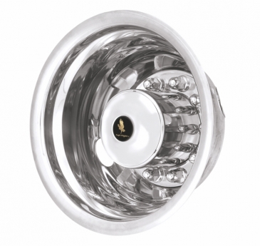 22.5_inch_10_Lug_2_Hand_Hole_Stud_Pilot_Polished_Stainless_Wheel_Simulators_Rear_Set
