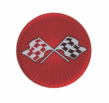 Red Cross Flag Emblem Decal - Size 44mm (1.75")